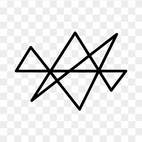 Midas Star symbol free transparent png